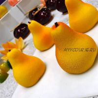 Муссовое пирожное «Груша-тоффи» (Надежда Голубцова)