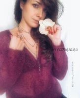 Пуловер Облако из мохера (juliya_gasheeva)