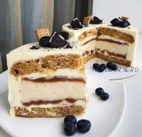 Торт Морковный с карамелью. Рецепт и техника (kasadelika)