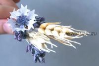 Винтажная брошь Поля прованса (Анастасия Демидова)