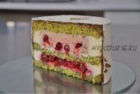 [Mac Baker] Торт «Шпинат - вишня» (Лилит Аракелян)