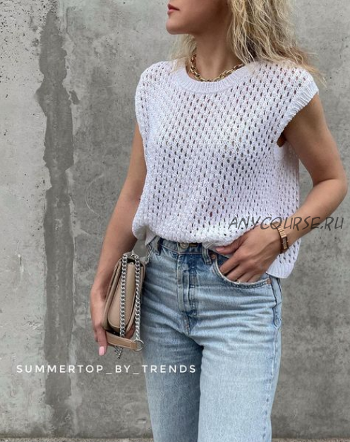 [trends_knitting] Топ Summertop (Наталия Панасюк)