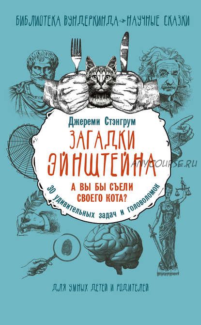 Загадки Эйнштейна. А вы бы съели своего кота? 30 удивительных задач и головоломок (Джереми Стэнгрум)