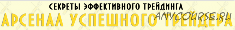 Арсенал успешного трейдера (Александр Шевелёв)