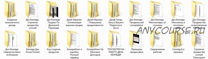 Пакет инфопродуктов на русском языке (Джеф Уокер, Ден Кеннеди)