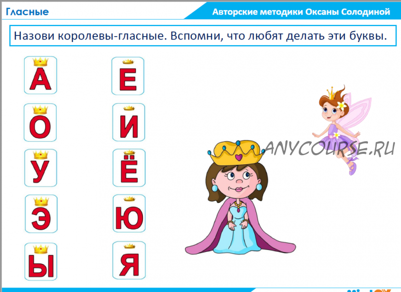 Учебник к курсу 'Обучение чтению'. 1 часть 'Буквы и слоги' (Оксана Солодина)