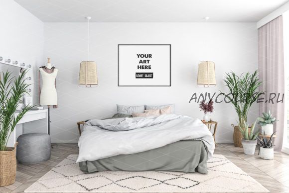 [Creativefabrica] Bedroom - 5867666, Mockup, PSD (Elmil Design)