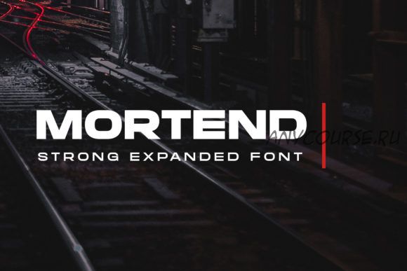 [Creativefabrica] Mortend Font (Arterfak Project)