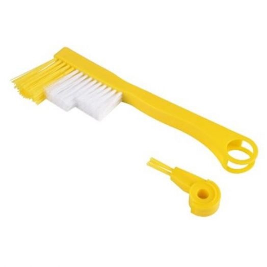 Трёхступенчатая щётка для уборки, цвет жёлтый