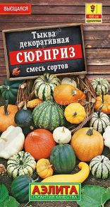 Тыква декоративная Сюрприз, смесь 1г (Аэлита)