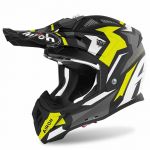 Airoh Aviator Ace Swoop Yellow Matt шлем для мотокросса и эндуро