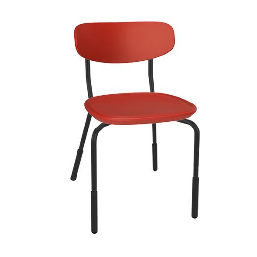 SHT-S85PB-24 Стул Точка Роста регулируемый/штабелируемый (красный/красный)