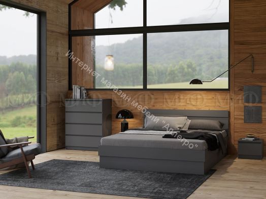 Антресоль-тумба Челси Графит