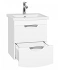Подвесная тумба 50 см с раковиной Style Line Жасмин-2 Люкс Plus