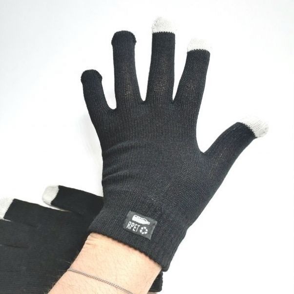 Перчатки из RPET черные