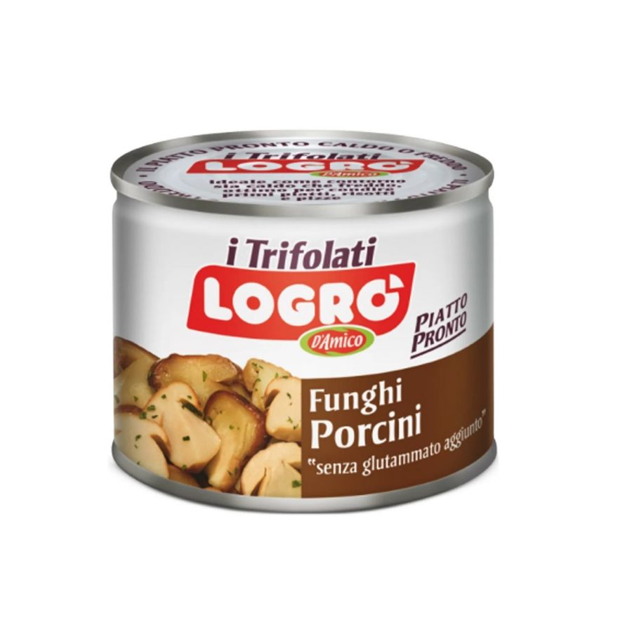 Белые грибы обжаренные 180 г, Funghi porcini trifolati D'Amico 180 gr