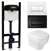 комплект инсталляция с унитазом Valsir Eden Kit VSWM 7212 Slim P1