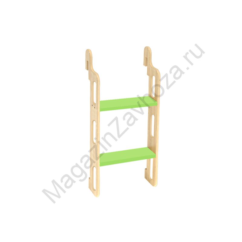 ПОЛКА НАВЕСНАЯ 5 "ЛЕСЕНКА" ДЛЯ 2-ГО ЯРУСА КРОВАТИ (БЫСТРОСЪЁМНАЯ)