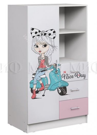 Шкаф комбинированный Вега Fashion-1