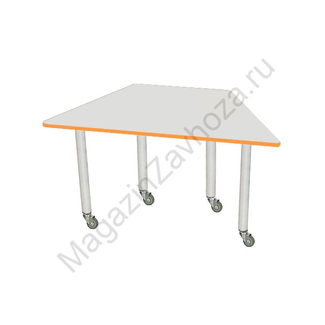 СТОЛ 80-12 (ШКОЛА) НА НЕРЕГУЛИРУЕМЫХ ПО ВЫСОТЕ ОПОРАХ