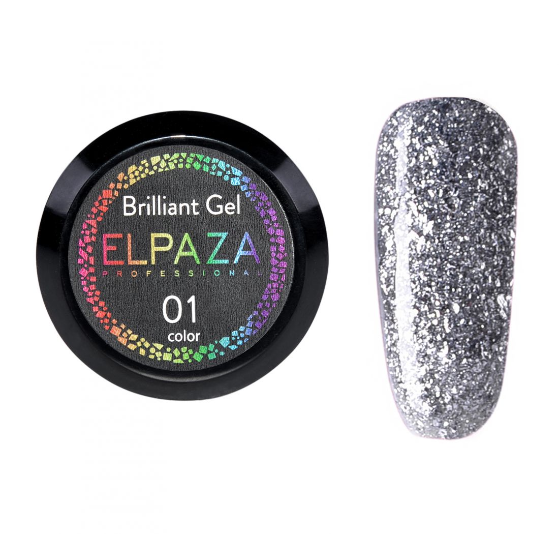 Elpaza гель-краска Brilliant gel № 1