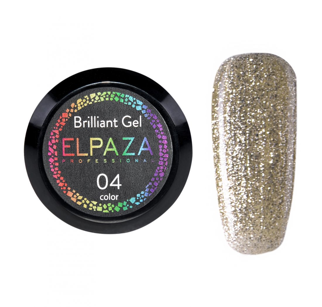 Elpaza гель-краска Brilliant gel № 4
