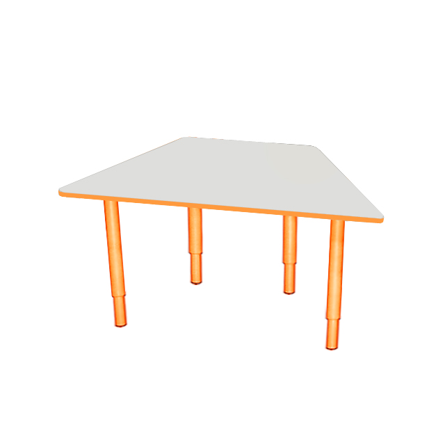 СТОЛ ЛДСП 81-3 (ШКОЛА) НА РЕГУЛИРУЕМОМ ПО ВЫСОТЕ МЕТАЛЛОКАРКАСЕ