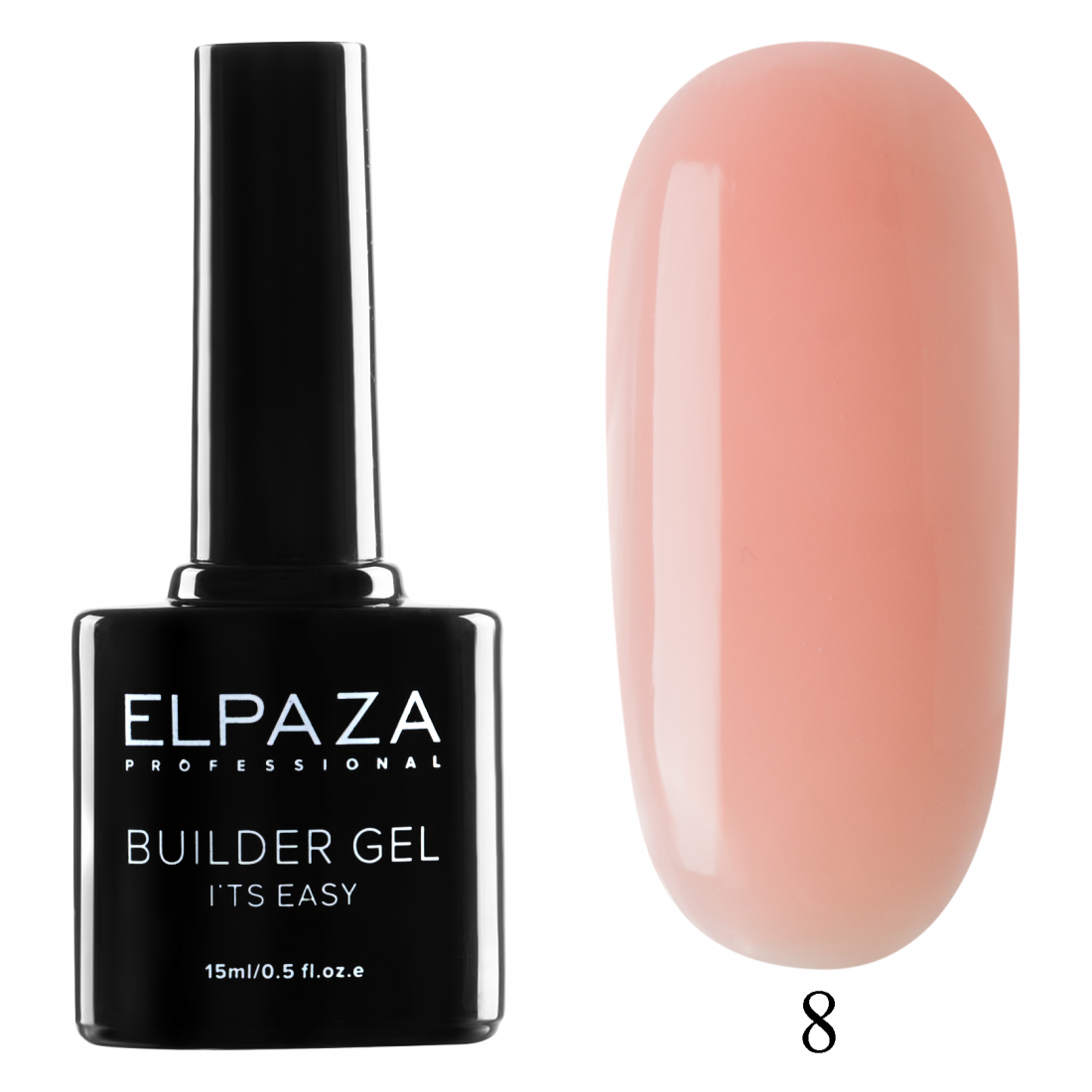 ELPAZA Builder Gel it’s easy № 08