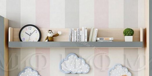 Полка "Юниор-3" Шарли Бриз, Дуб Беленый