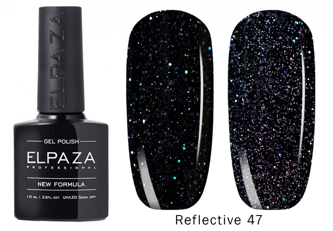 Гель-лак Elpaza Reflective СВЕТООТРАЖАЮЩИЙ! №47   10 МЛ