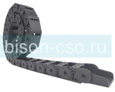 Кабель-канал гибкий 18х37 R38 TMX1800.37.38 полузакрытый (коннекторы в комплекте)