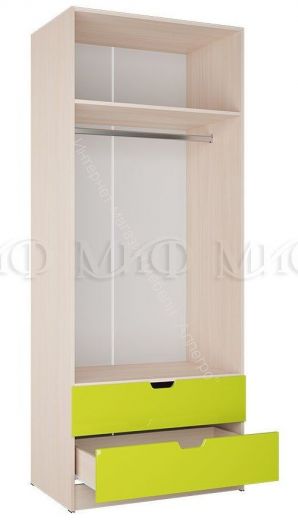 Детская "Юниор-3" Мульт Розовый металлик, Дуб Беленый