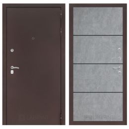 Дверь Входная Лабиринт CLASSIC антик медный 25 Бетон светлый металлическая