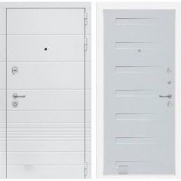 Дверь Входная Лабиринт Трендо 14 Дуб кантри белый горизонтальный