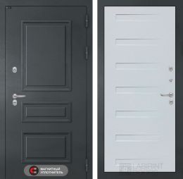 Входная дверь Лабиринт ATLANTIC 14 Дуб кантри белый горизонтальный