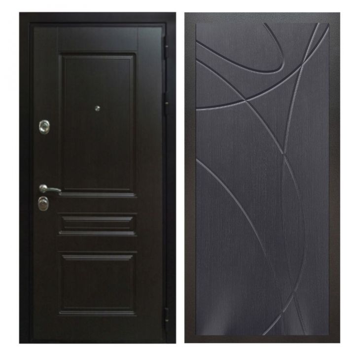 Дверь входная металлическая Great Doors Х Премиум Венге ФЛ-247 Венге