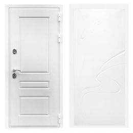 Дверь входная Great Doors Х Премиум Белая Шагрень ФЛ-258 Белый Софт