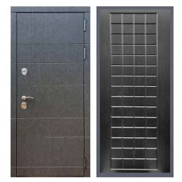 Дверь входная Great Doors Х21 Штукатурка Графит ФЛ-256 Венге
