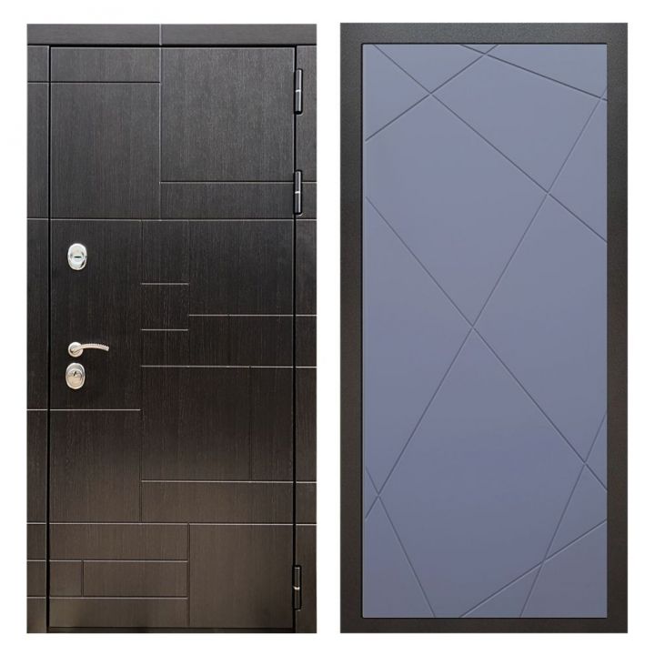 Дверь входная металлическая Great Doors Х20 Венге ФЛ-291 Силк Титан