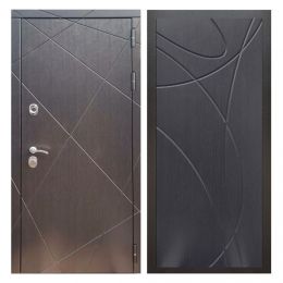 Дверь входная металлическая Great Doors Х13 Венге ФЛ-247 Венге
