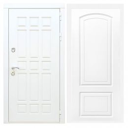 Дверь входная Great Doors Х8 Белая Шагрень ФЛ-138 Белый Софт