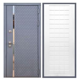 Дверь входная Great Doors Х24 Силк Титан ФЛ-256 Белый Софт