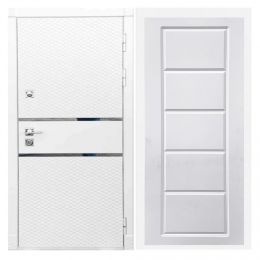 Дверь входная Great Doors Х15 Белый Софт ФЛ-39 Белый Софт