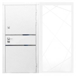 Дверь входная Great Doors Х15 Белый Софт ФЛ-291 Белый Софт