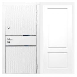 Дверь входная Great Doors Х15 Белый Софт ФЛ-117 Белый Софт