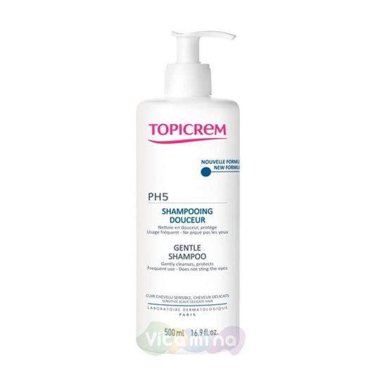 Топикрем мягкий шампунь рн5, 500 мл