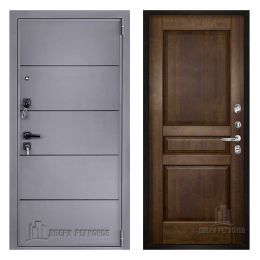 Дверь входная Двери Регионов LIBERTY H4 Гармония Античный Орех