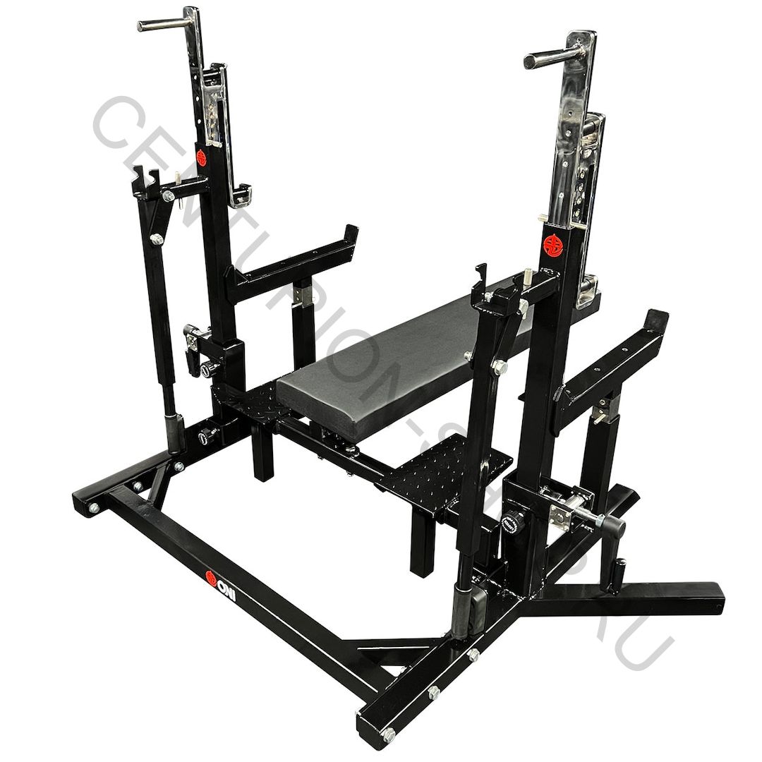 Стойка универсальная для приседания и жима лежа, соревновательная ONI Bench/Squat Racks IPF Approved (IPF ID: HW 15)