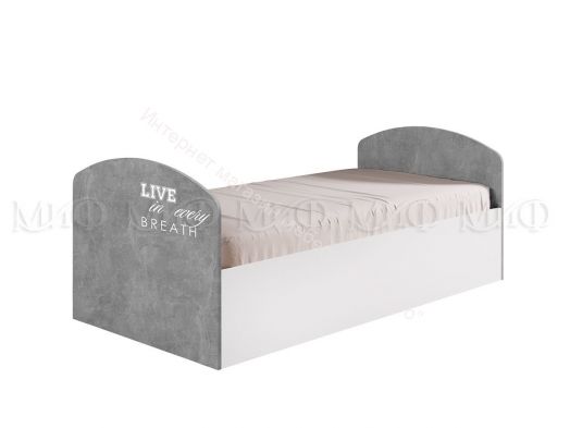 Кровать Юниор-2 ЛДСП 2,0*0,8 м Лофт