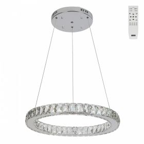 Люстра Хрустальная с Пультом Citilux Eletto Olimpia EL330P40.1 LED / Ситилюкс